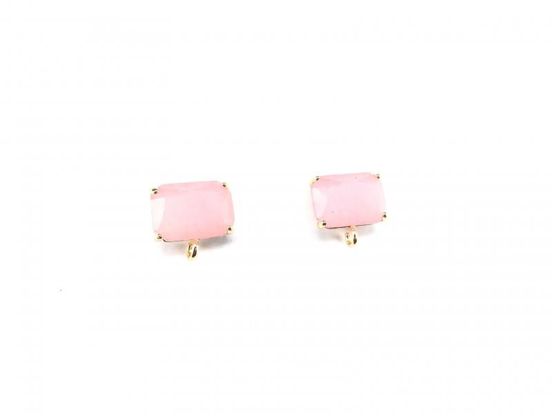 Pendientes de Jade  - 14x10mm precio por par 