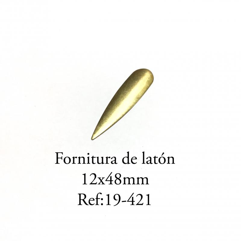 Fornitura de latn  - 12x48mm